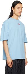 Tommy Jeans Blue Embroidered T-Shirt