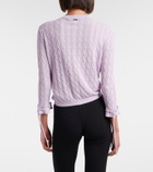 Gucci Cable-knit cardigan