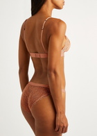 Love Stories Wild Rose Blush Lace Briefs Nude