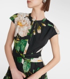 Giambattista Valli Floral cotton poplin maxi dress