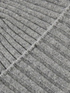 De Petrillo - Ribbed Wool and Cashmere-Blend Beanie