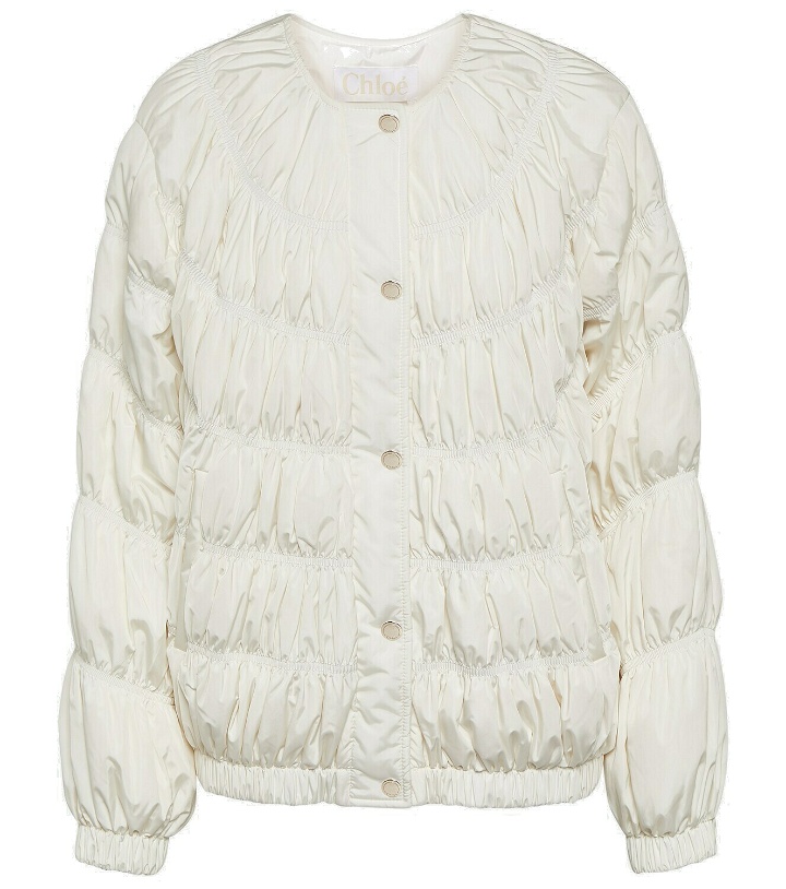 Photo: Chloé Quilted down jacket