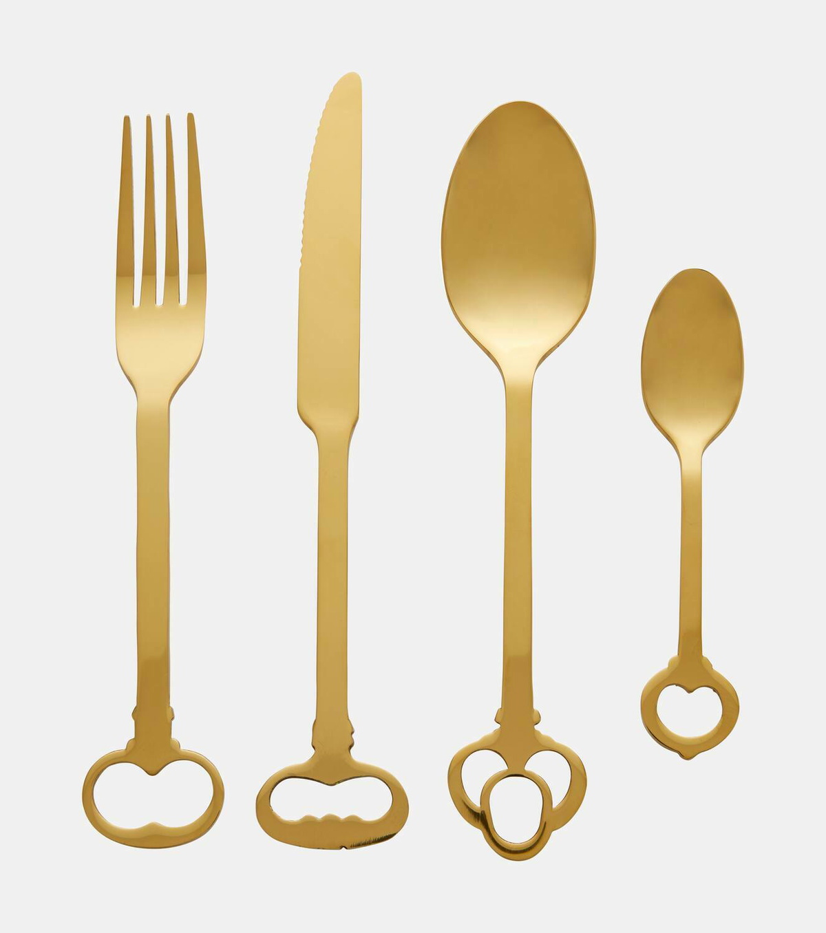 Seletti Keytlery 24-piece flatware set by Alessandro Zambelli