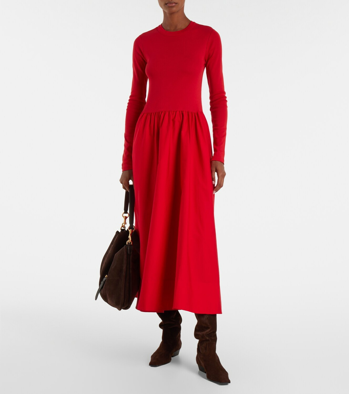 Polo Ralph Lauren Cotton midi dress