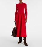 Polo Ralph Lauren Cotton midi dress