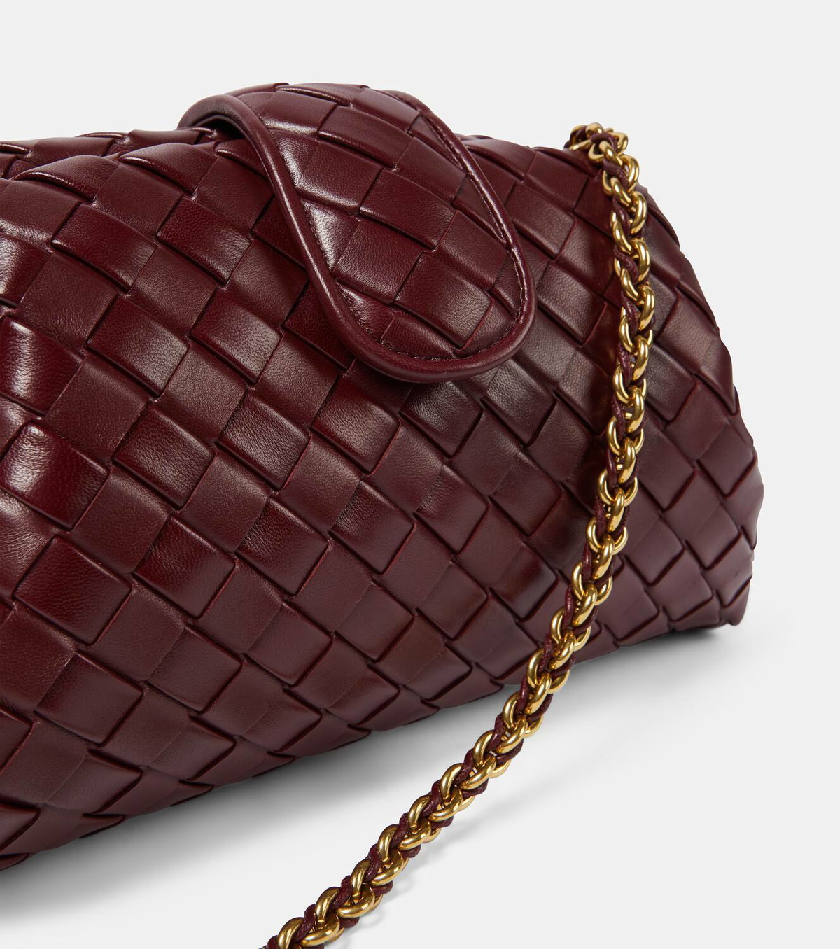 Bottega Veneta Lauren 1980 Teen leather clutch Bottega Veneta