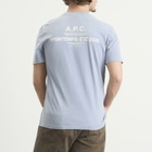 A.P.C. Men's Printemps 26 T-Shirt in Light Blue