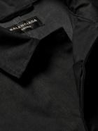 Balenciaga - Cotton-Drill Overshirt - Black