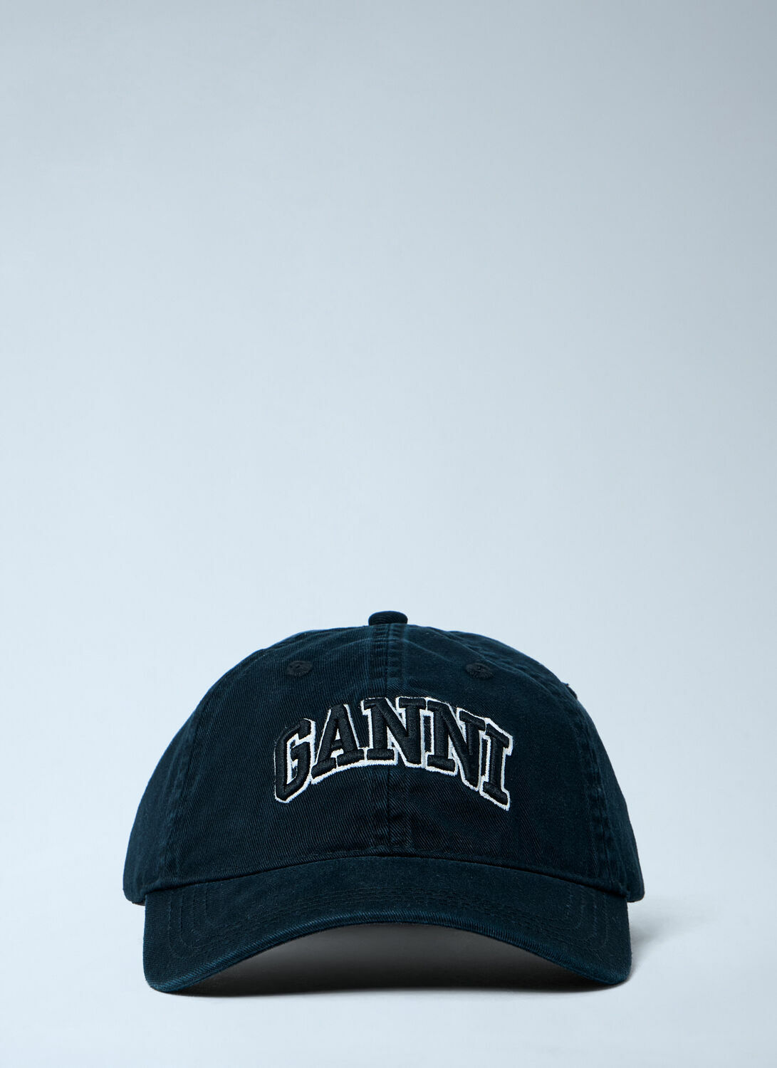 GANNI Logo Motif Baseball Cap