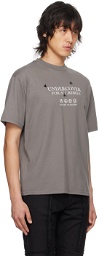 UNDERCOVER Gray 'No Gods No Masters' T-Shirt