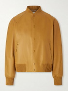 Givenchy - Leather Blouson Jacket - Brown