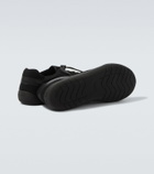 Prada Speedrock leather-trimmed sneakers