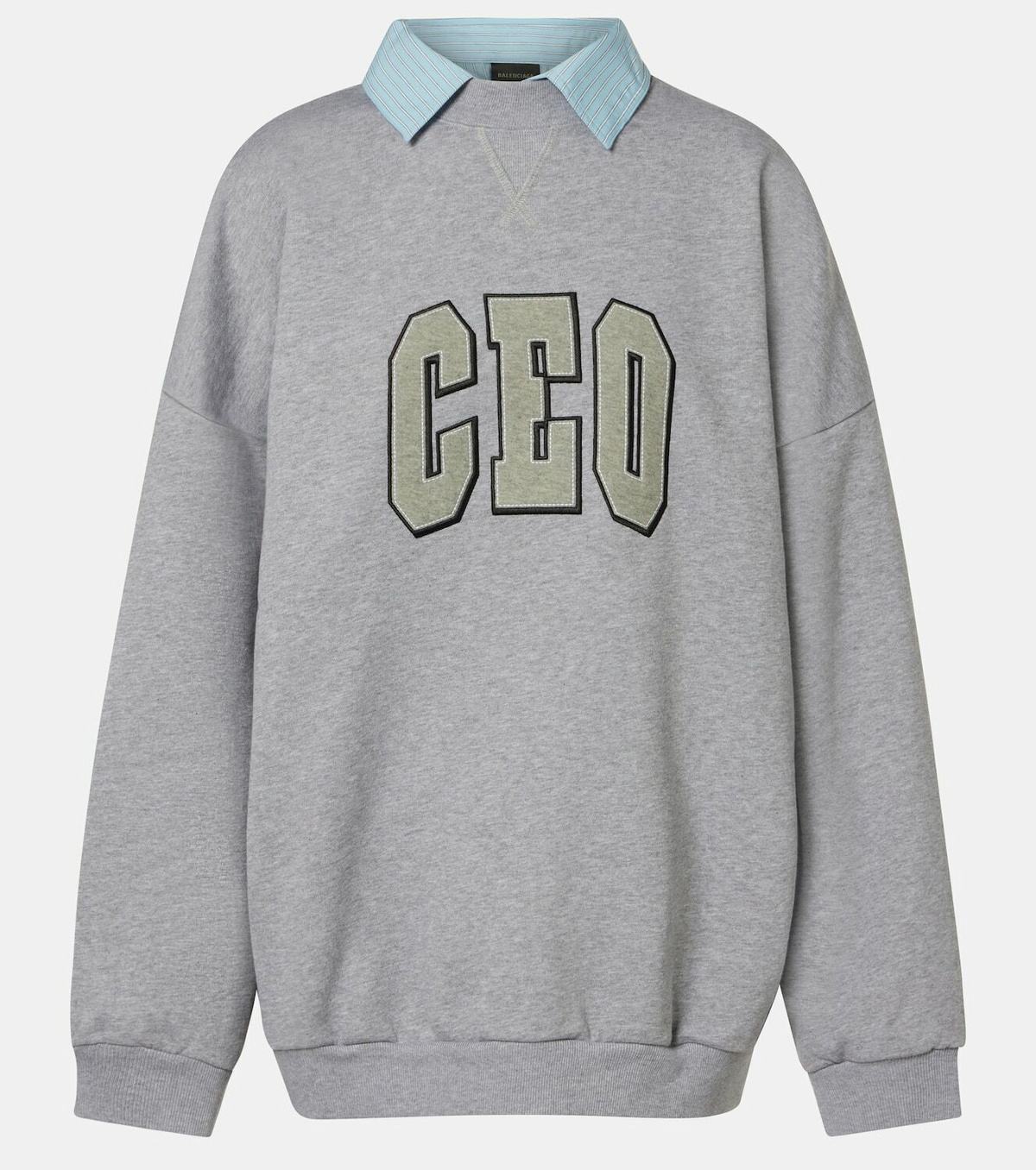 Balenciaga CEO Team cotton jersey sweatshirt