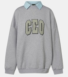 Balenciaga CEO Team cotton jersey sweatshirt