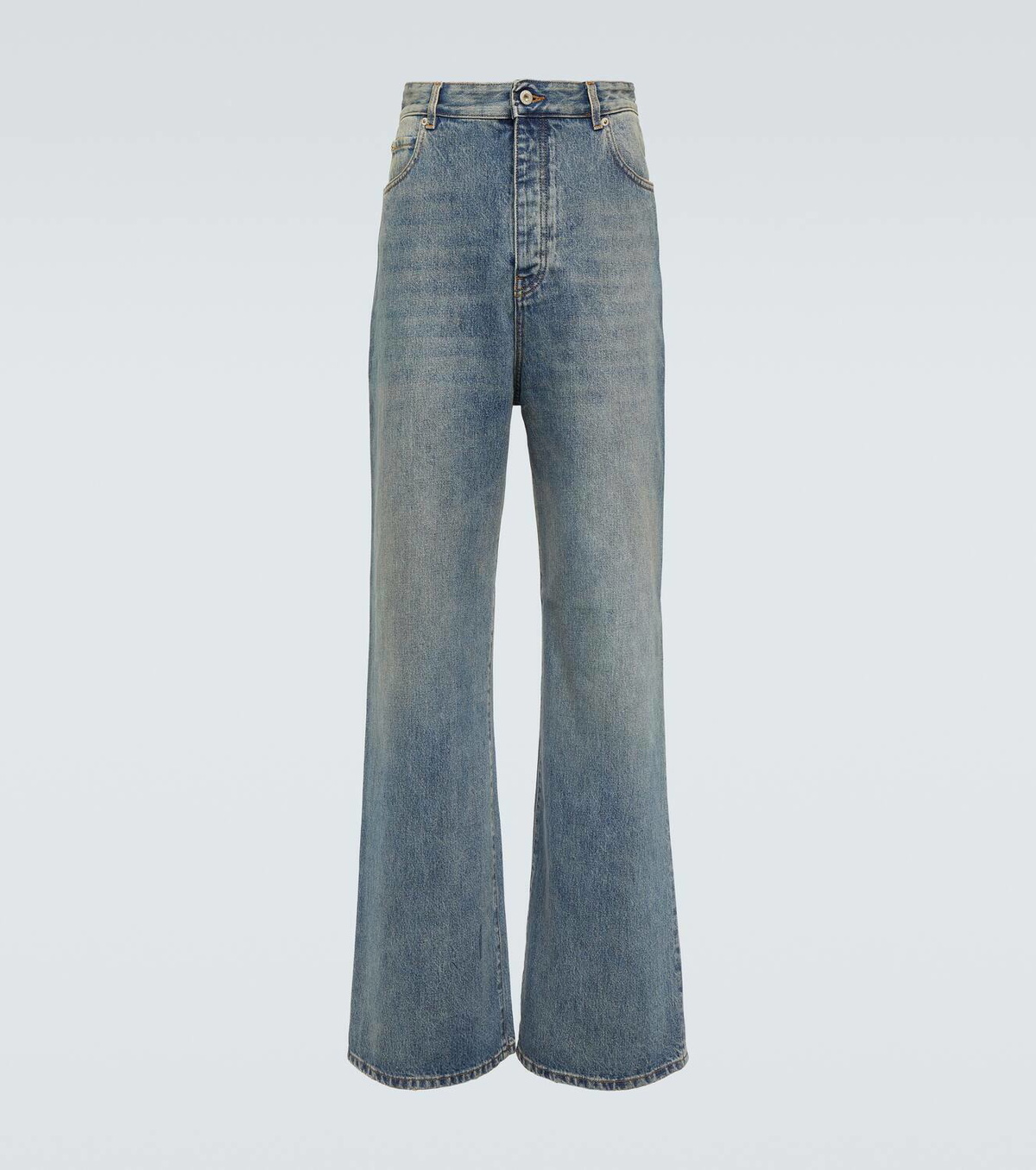 Loewe Mid-rise wide-leg jeans