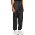 Doublet Black Chaos Embroidery Track Pants