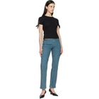 Burberry Black Ribbed T-shirt
