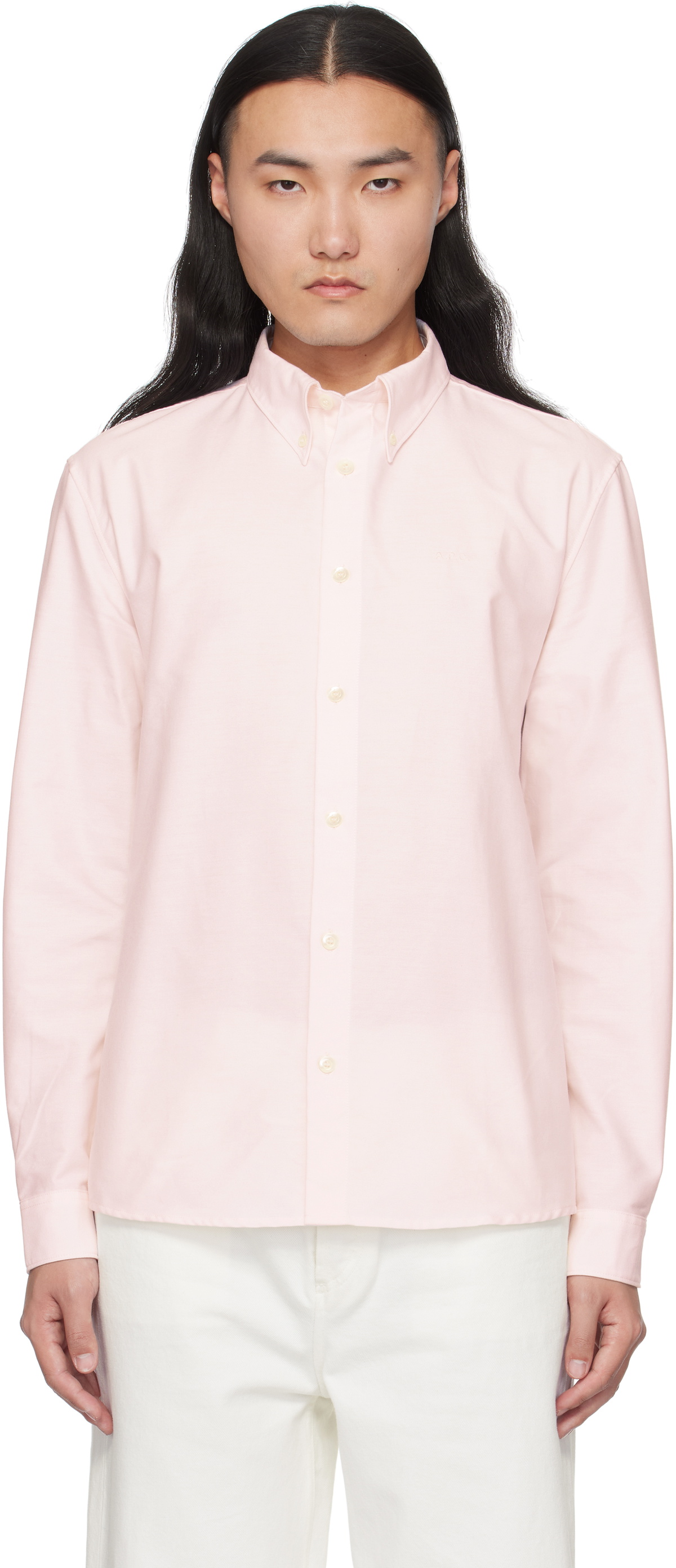 A.P.C. Pink Greg Shirt