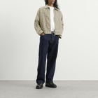 END. x Ronning Men's Casual Jacket in Dogtooth Green