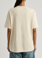 Represent Owners Club Boyfriend Logo Cotton T-shirt Beige