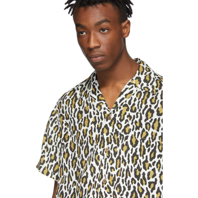 WACKO MARIA LEOPARD SHIRT S/S