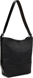 LEMAIRE Black Small Belted Tote