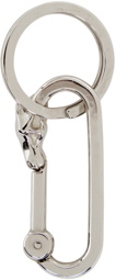 The Letters Silver Horse Face Keychain