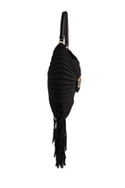 TwinSet Hobo Shoulder Bag With Fringes