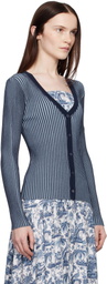 Staud Navy Cargo Cardigan