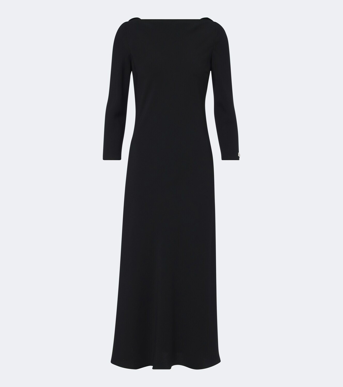 Prada Open-back crêpe midi dress