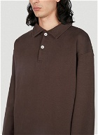 ANOTHER ASPECT - ANOTHER 1.0 Polo Shirt in Brown