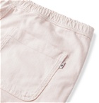 NN07 - Gregor Stretch-Cotton Twill Drawstring Shorts - Pink