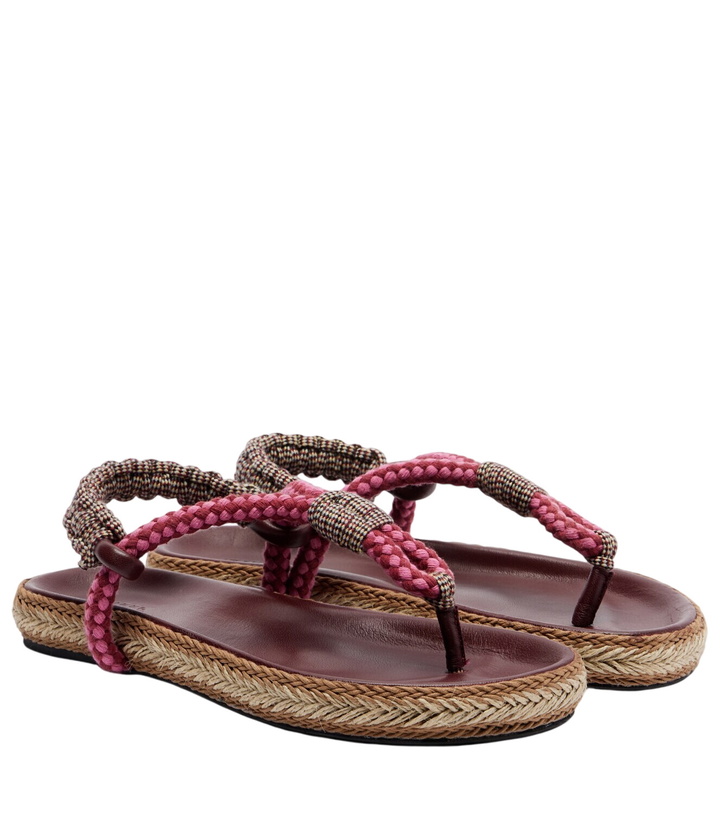 Photo: Isabel Marant Gypso thong sandals