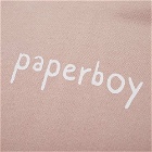 Paperboy Men's Popover Hoody in Faded Pink