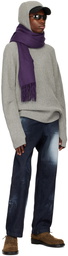 ADER error Gray Clava Hoodie