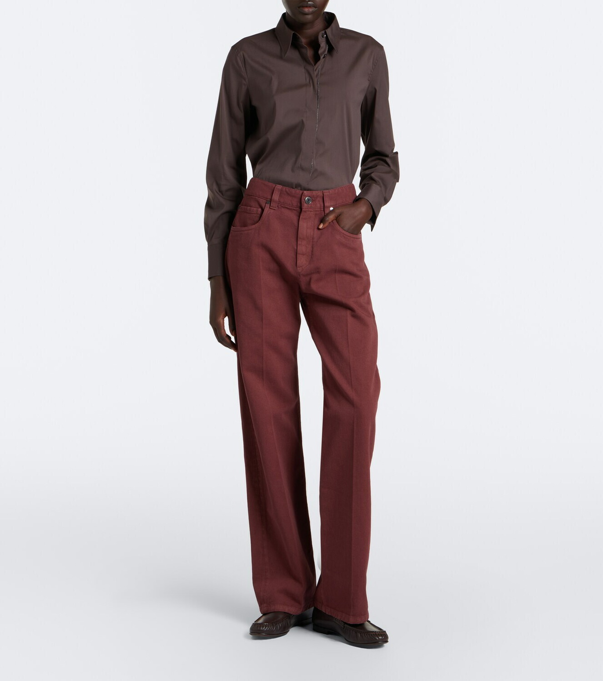 Brunello Cucinelli Monili straight jeans