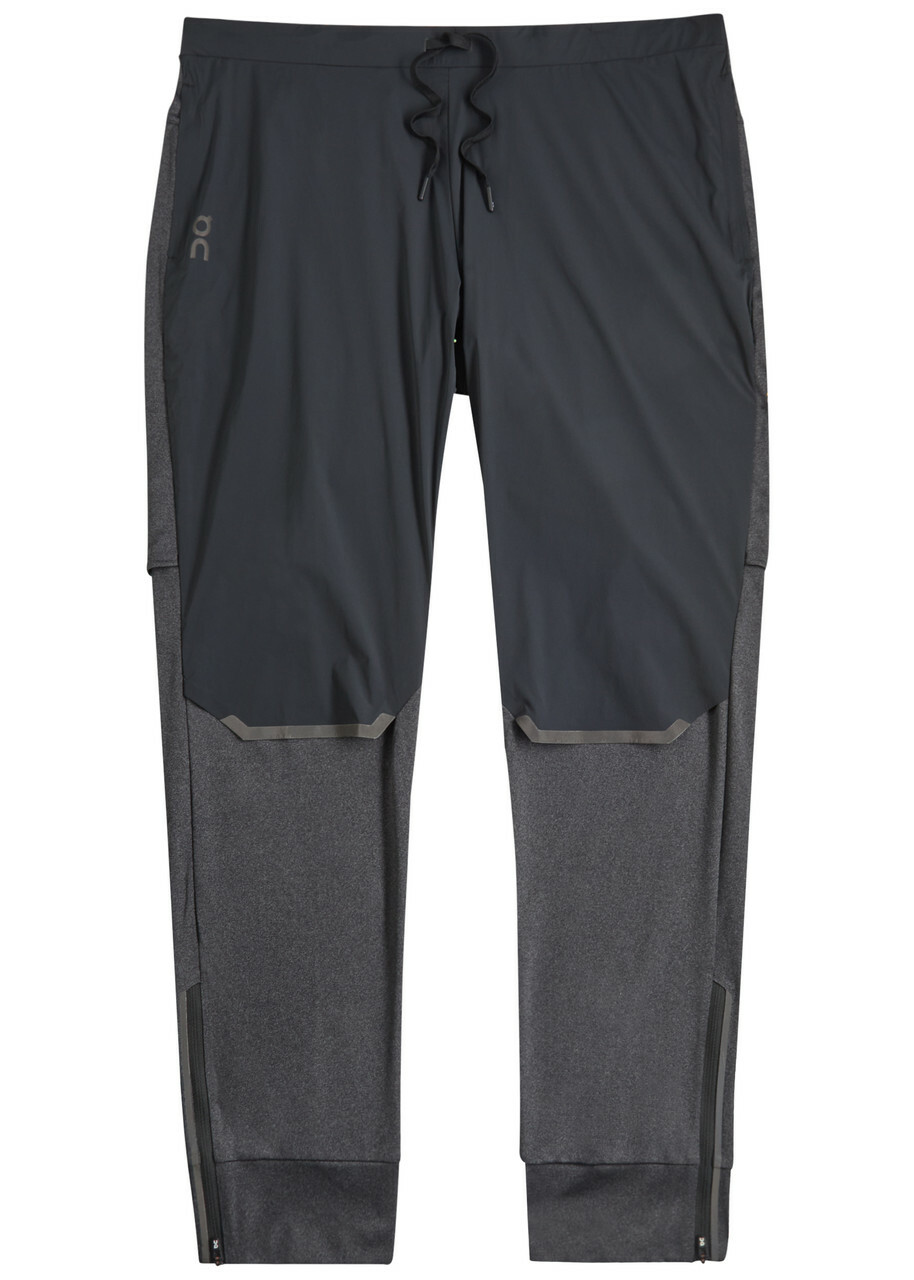 ON Weather Stretch-jersey Sweatpants Black