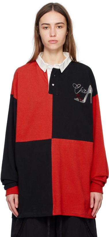 Photo: Abra Red & Black Lord Polo