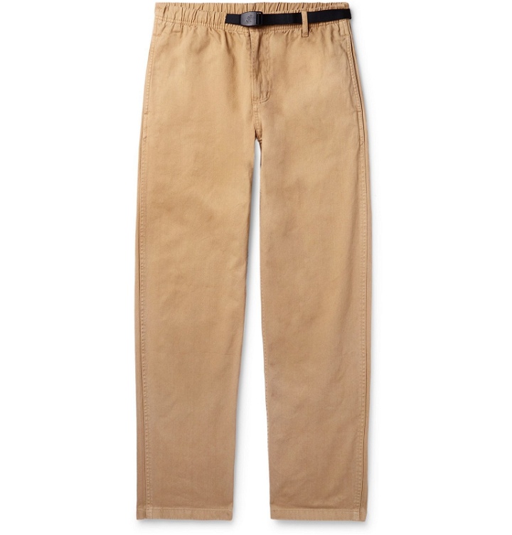 Photo: Gramicci - Belted Cotton-Twill Trousers - Neutrals
