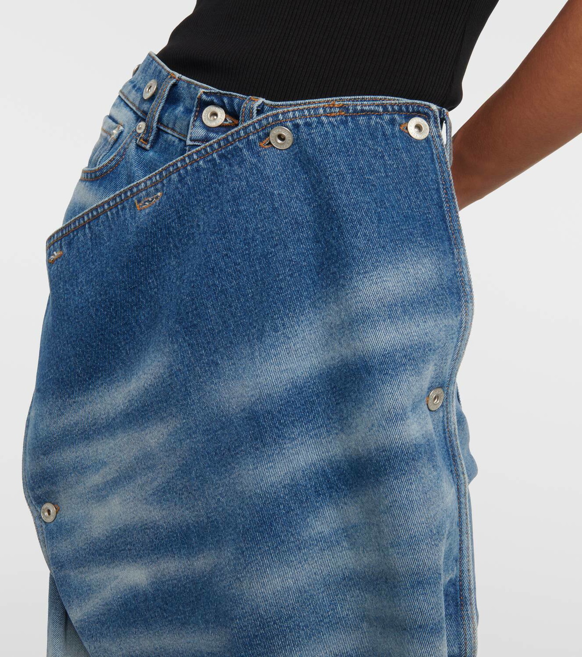 Y/Project Classic Button Panel straight jeans Y/Project 