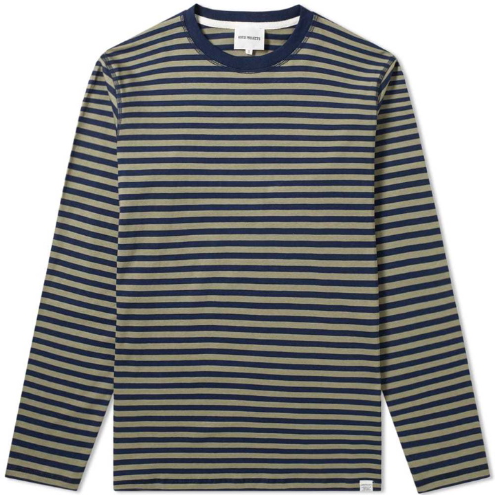 Photo: Norse Projects Long Sleeve Niels Classic Stripe Tee