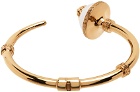 Versace Gold & White La Medusa Bracelet