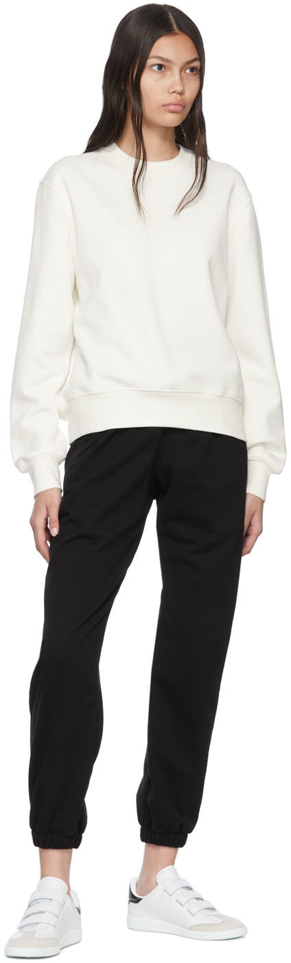 WARDROBE.NYC Off-White Cotton Sweatshirt