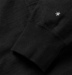 Snow Peak - Garment-Dyed Cotton-Jersey T-Shirt - Black