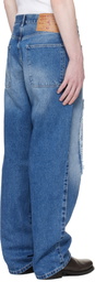 Carne Bollente Blue 'Love Pants Gone Wild' Jeans