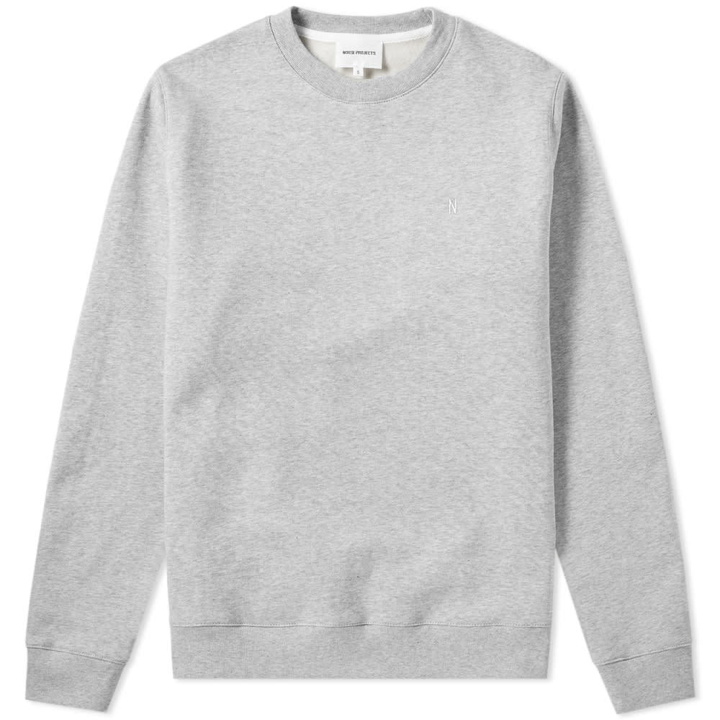 Photo: Norse Projects Vagn Classic Patch Logo Crew Sweat