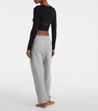 Alo Yoga Chill cotton-blend terry sweatpants