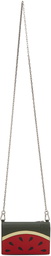 Loewe Multicolor Paula's Ibiza Watermelon Chain Wallet Bag