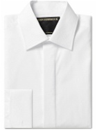 Favourbrook - Bib-Front Cotton-Poplin Tuxedo Shirt - White