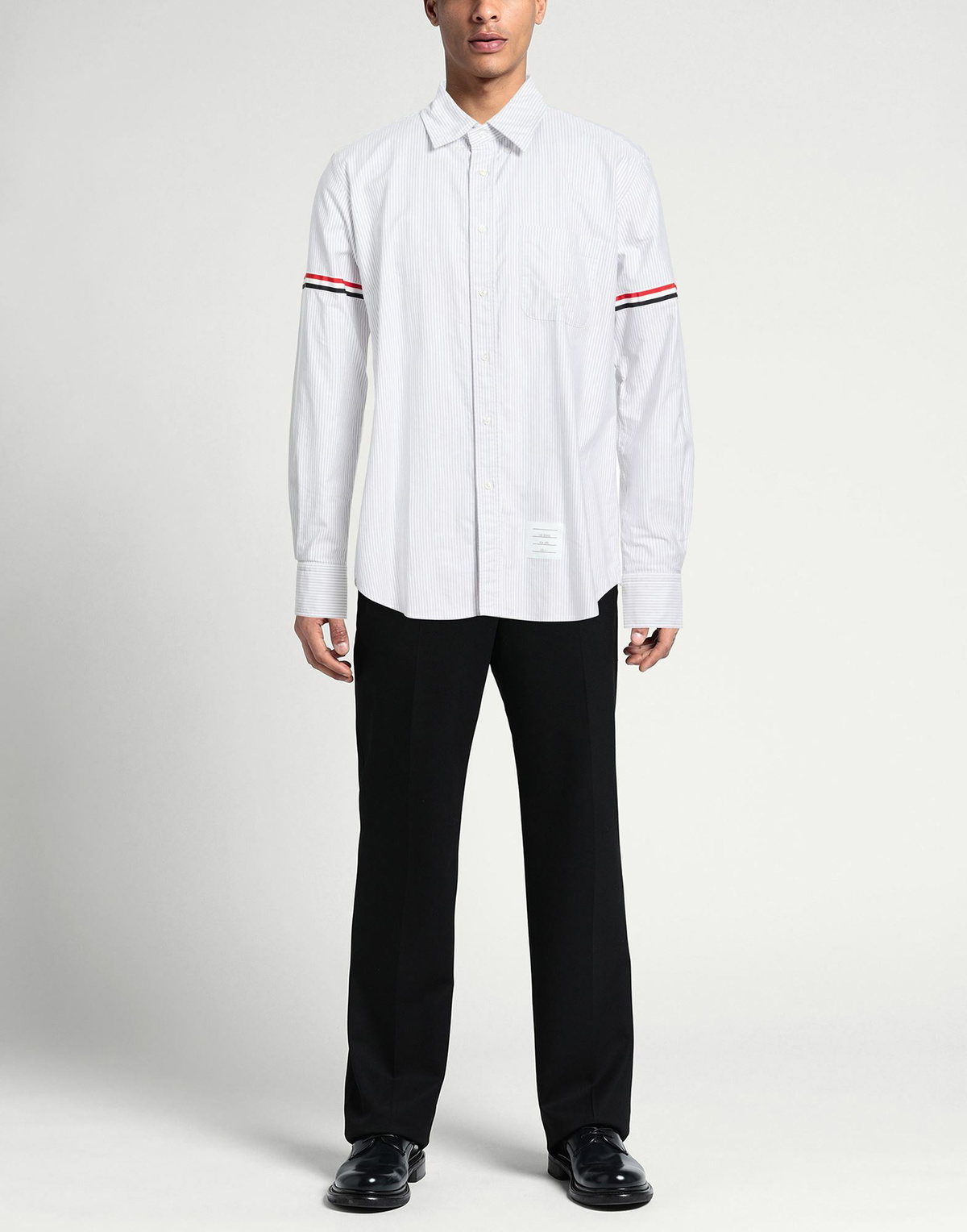 Thom Browne Mens Shirt Light in Grey